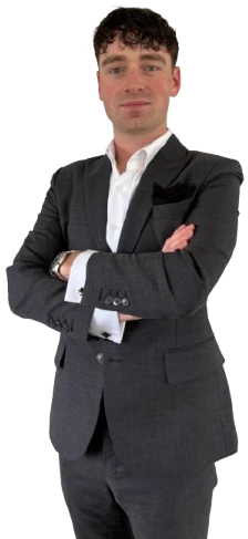 employee standing with crossed over arms